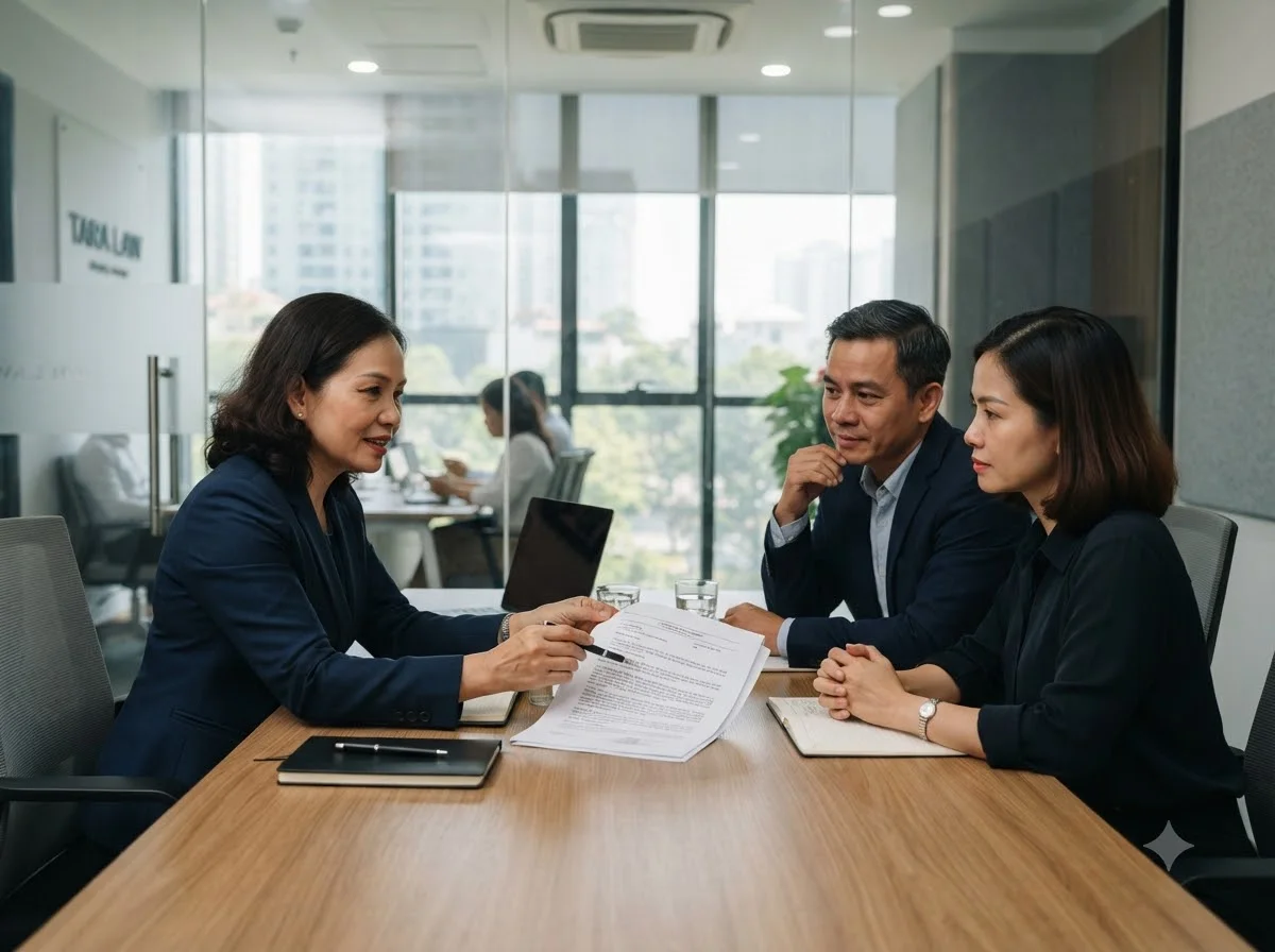 Cuộc họp tư vấn pháp lý doanh nghiệp tại TARA LAW